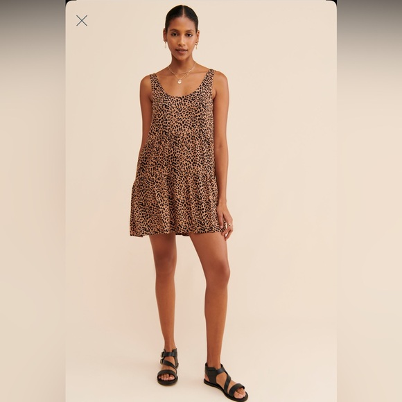saltwater LUXE Dresses & Skirts - Saltwater Luxe cheetah print Noah mini dress